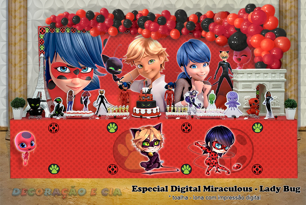 Kit Digital digital Miraculous Ladybug