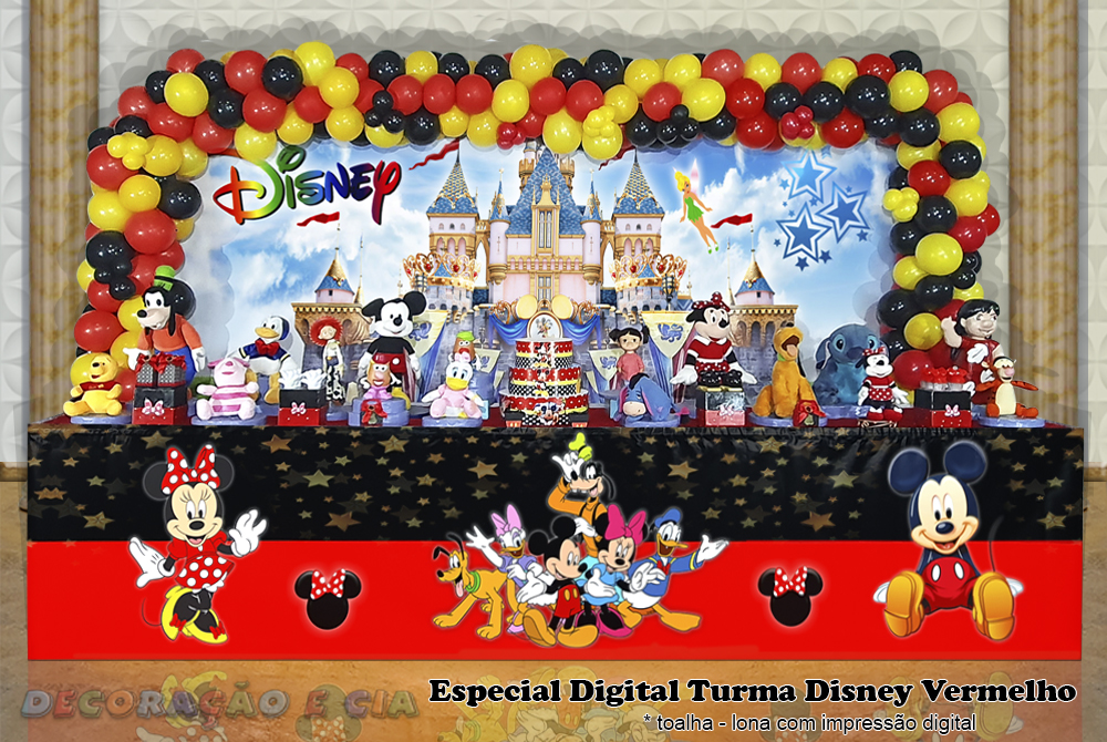 DIGITAL 1 – Turma da Disney Vermelha – Mickey