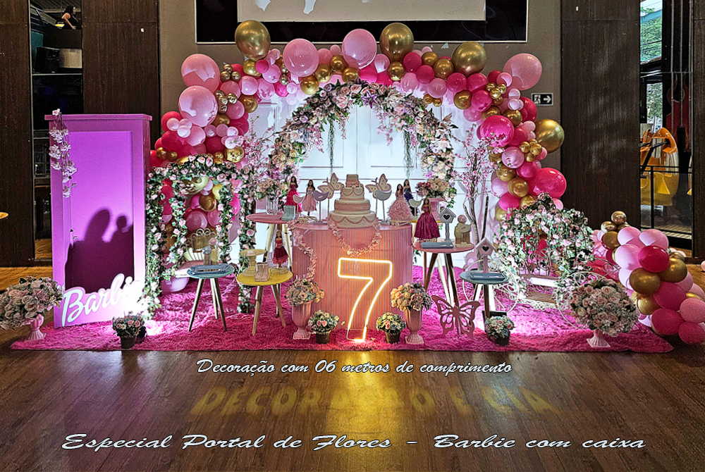 ……Especial Portal de Flores – Barbie com caixa