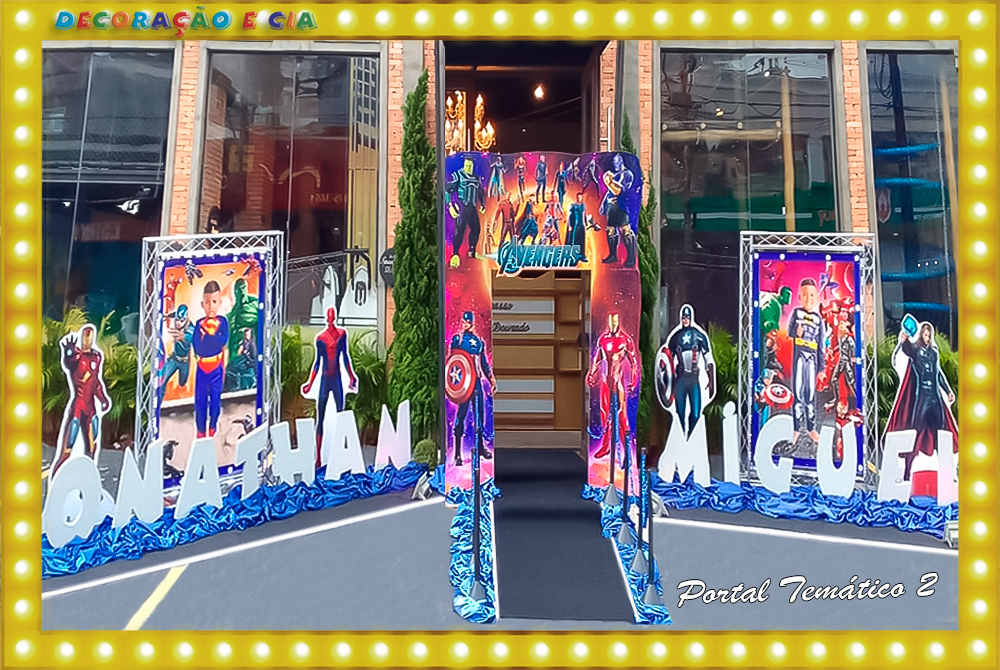PORTAL TEMÁTICO – Vingadores / Super Heróis