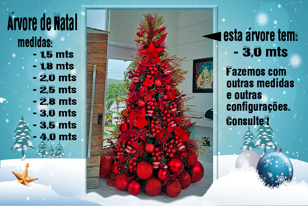 LOCAÇÃO ARVORE DE NATAL – Código 48